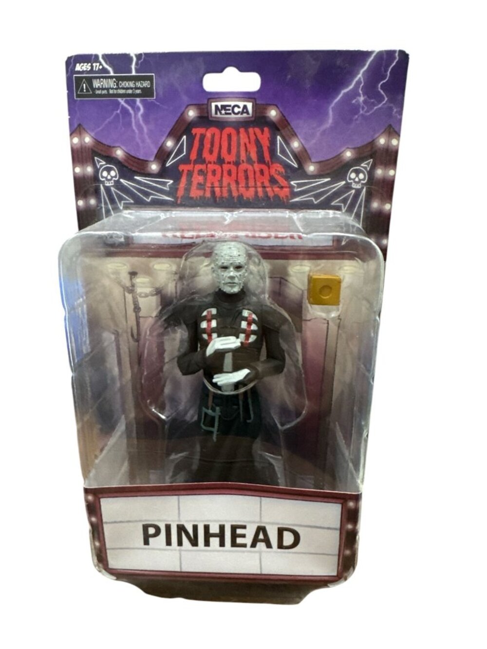 NECA Toony Terrors Pinhead Figure 6" Collectible Horror Toy In Original Packagin